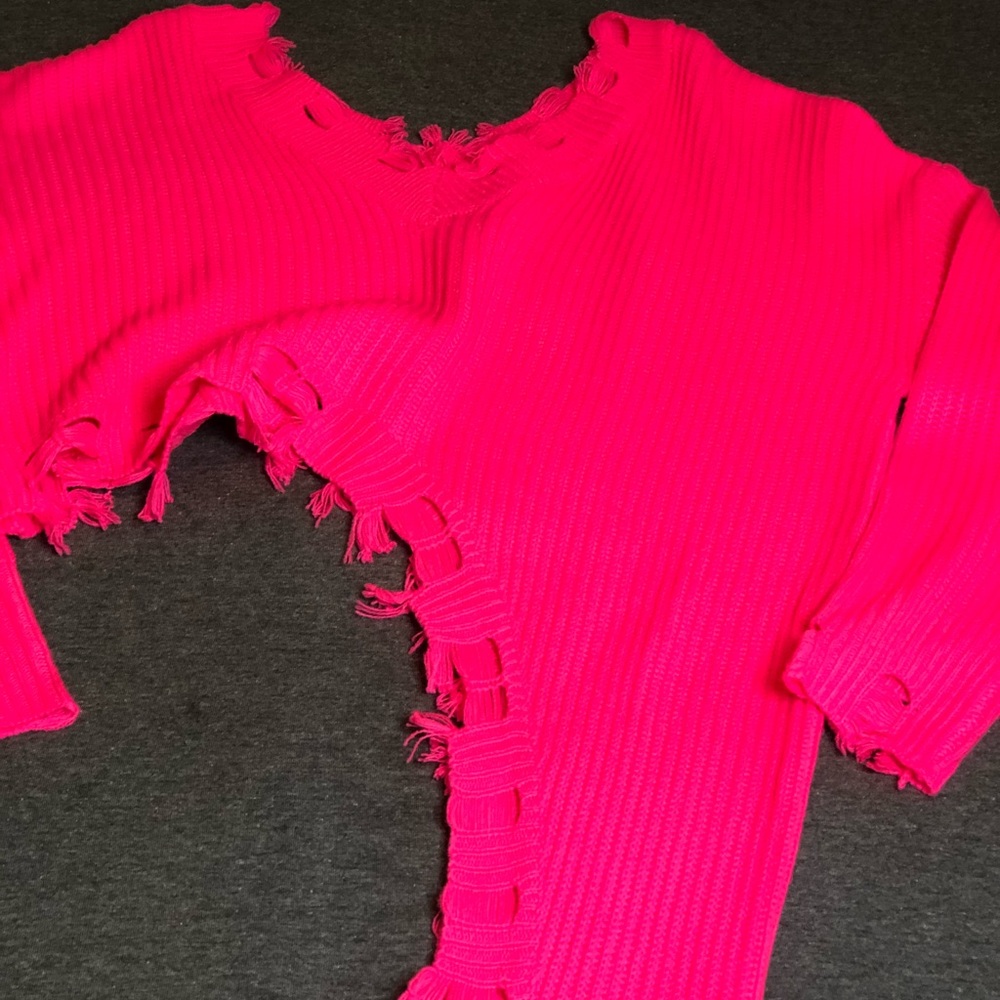 Crop top long sleeve shirt
